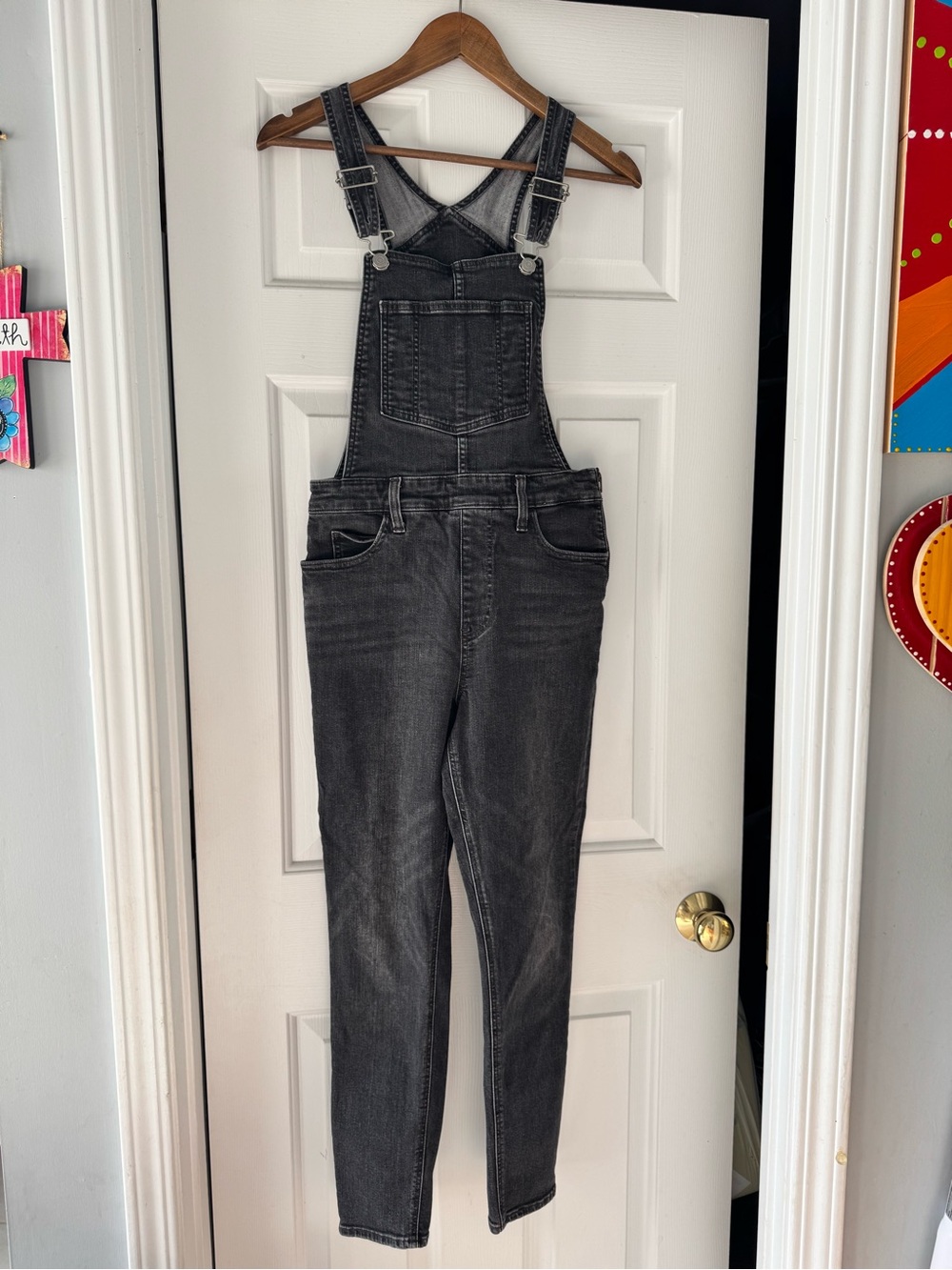 Levi's Charcoal Black Denim Overalls
